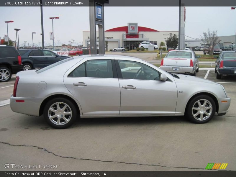 Light Platinum / Ebony 2005 Cadillac STS V6