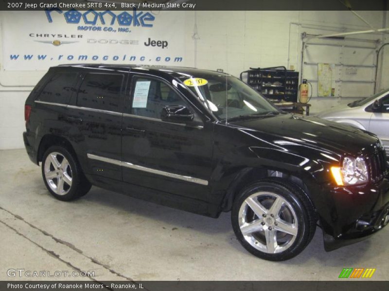 Black / Medium Slate Gray 2007 Jeep Grand Cherokee SRT8 4x4