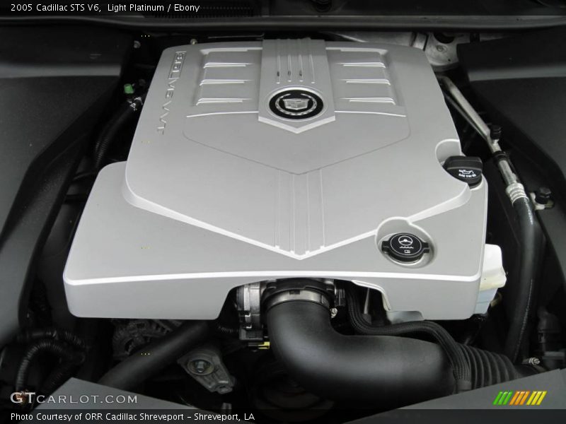 Light Platinum / Ebony 2005 Cadillac STS V6