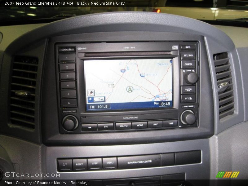 Black / Medium Slate Gray 2007 Jeep Grand Cherokee SRT8 4x4