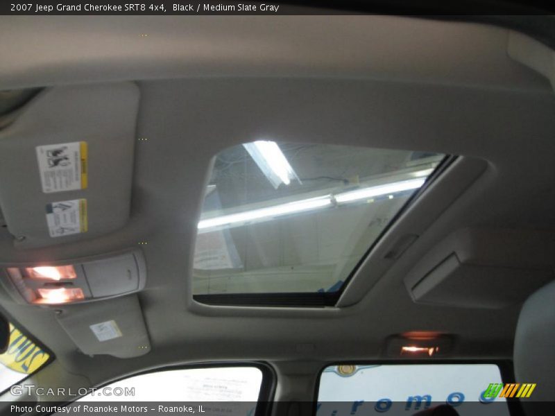 Black / Medium Slate Gray 2007 Jeep Grand Cherokee SRT8 4x4
