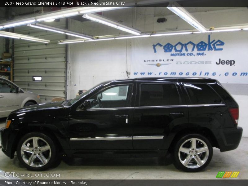Black / Medium Slate Gray 2007 Jeep Grand Cherokee SRT8 4x4