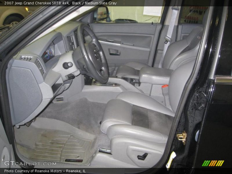 Black / Medium Slate Gray 2007 Jeep Grand Cherokee SRT8 4x4