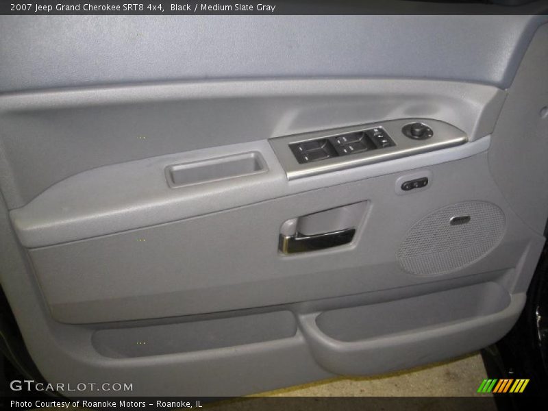 Black / Medium Slate Gray 2007 Jeep Grand Cherokee SRT8 4x4