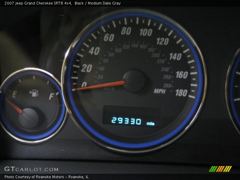 Black / Medium Slate Gray 2007 Jeep Grand Cherokee SRT8 4x4
