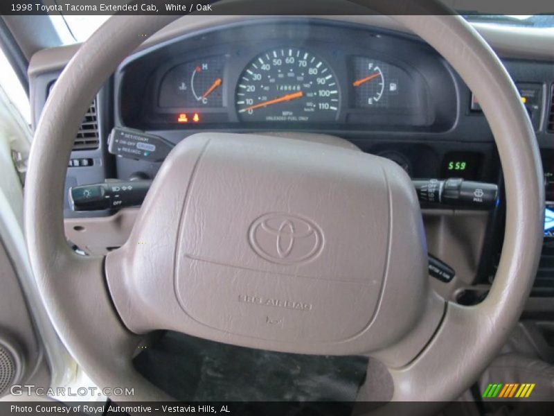 White / Oak 1998 Toyota Tacoma Extended Cab