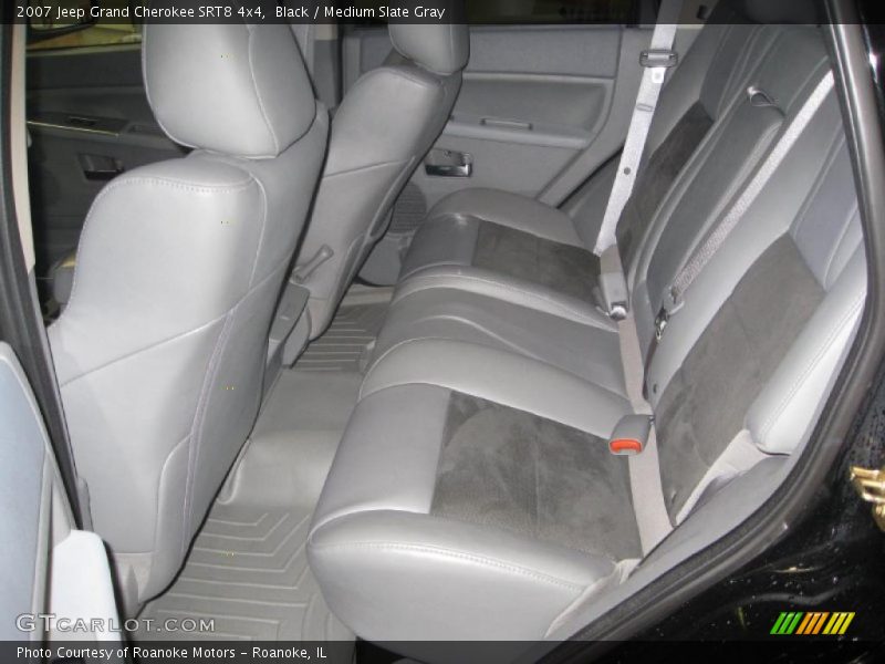 Black / Medium Slate Gray 2007 Jeep Grand Cherokee SRT8 4x4
