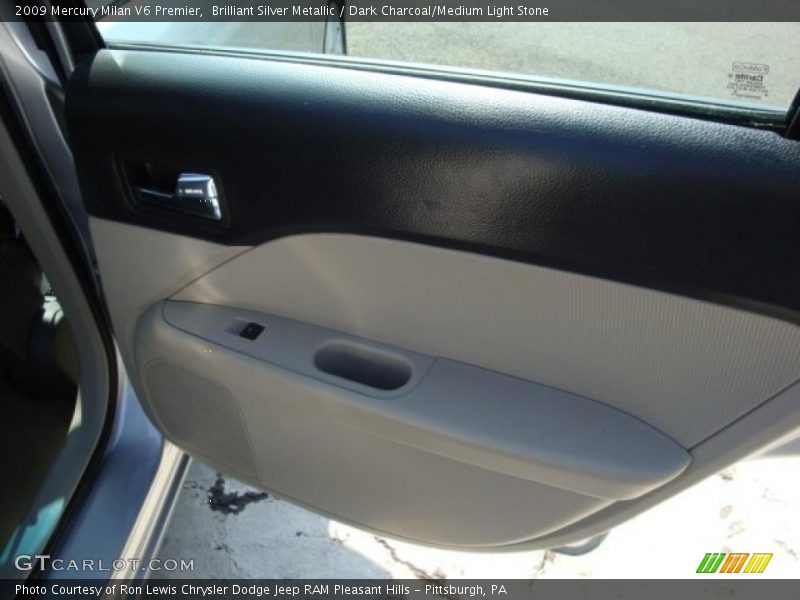 Brilliant Silver Metallic / Dark Charcoal/Medium Light Stone 2009 Mercury Milan V6 Premier