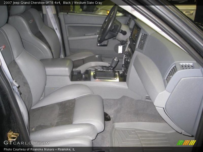 Black / Medium Slate Gray 2007 Jeep Grand Cherokee SRT8 4x4