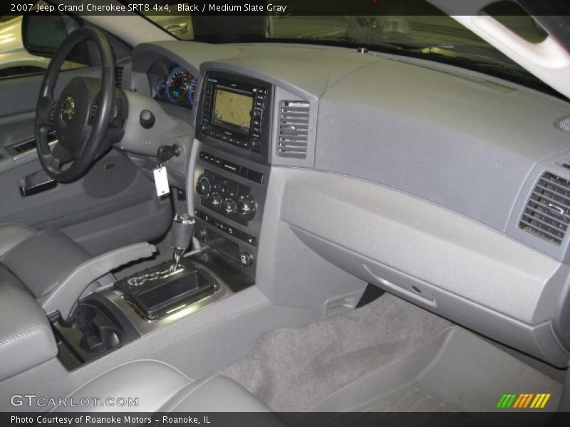 Black / Medium Slate Gray 2007 Jeep Grand Cherokee SRT8 4x4