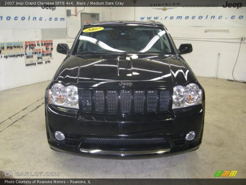 Black / Medium Slate Gray 2007 Jeep Grand Cherokee SRT8 4x4