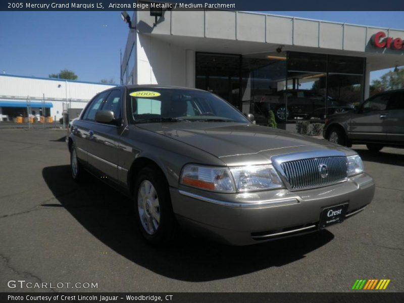 Arizona Beige Metallic / Medium Parchment 2005 Mercury Grand Marquis LS