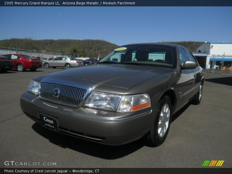 Arizona Beige Metallic / Medium Parchment 2005 Mercury Grand Marquis LS