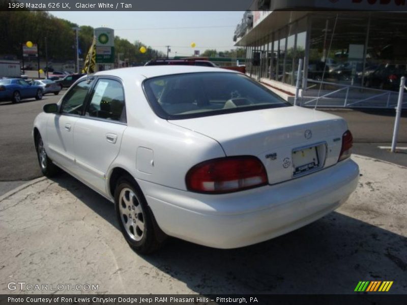 Glacier White / Tan 1998 Mazda 626 LX