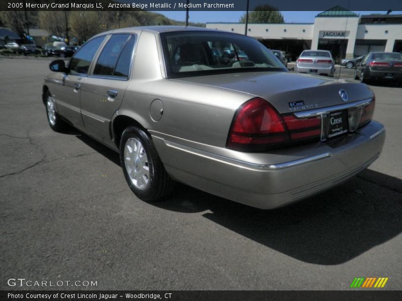 Arizona Beige Metallic / Medium Parchment 2005 Mercury Grand Marquis LS