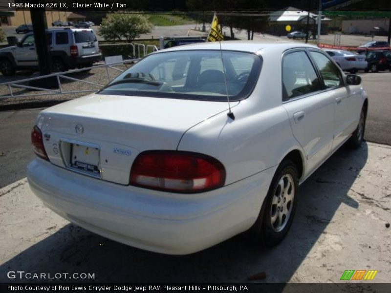 Glacier White / Tan 1998 Mazda 626 LX