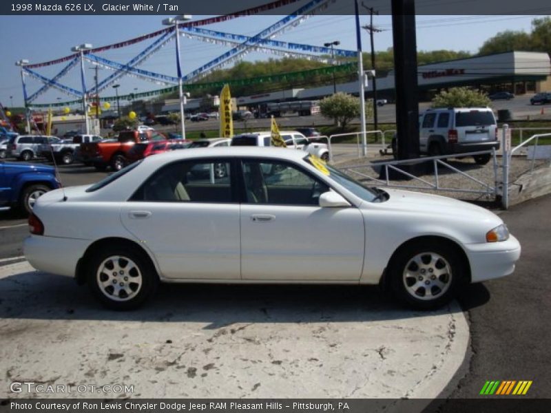 Glacier White / Tan 1998 Mazda 626 LX