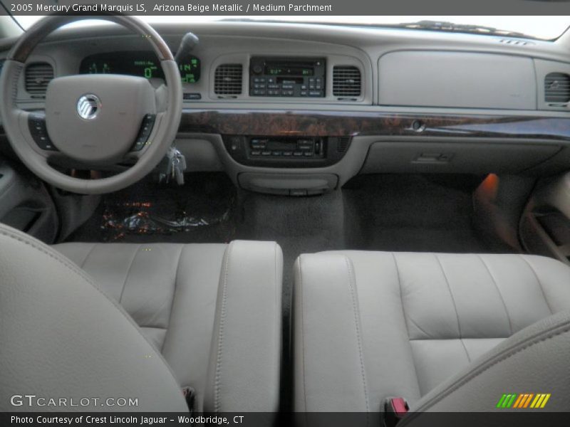 Arizona Beige Metallic / Medium Parchment 2005 Mercury Grand Marquis LS