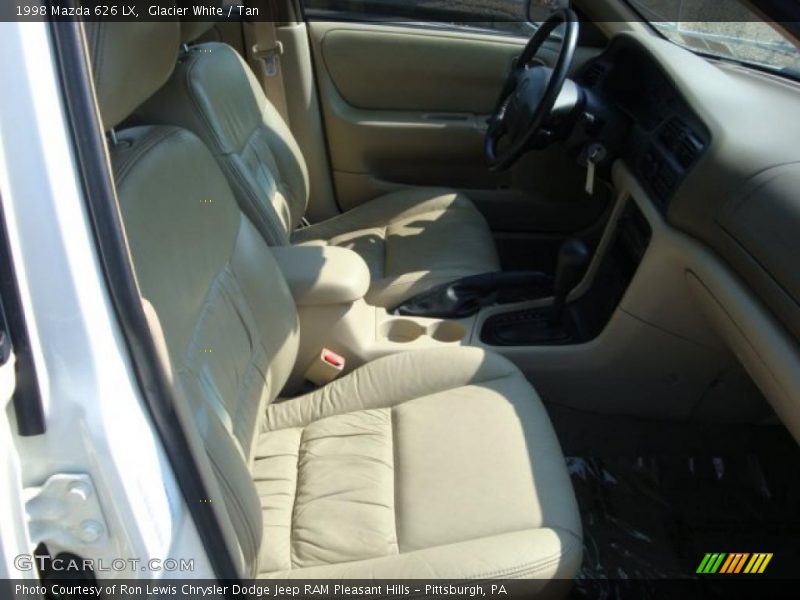 Glacier White / Tan 1998 Mazda 626 LX