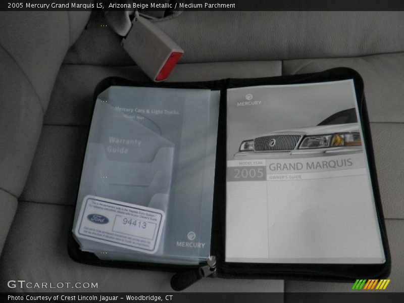 Arizona Beige Metallic / Medium Parchment 2005 Mercury Grand Marquis LS