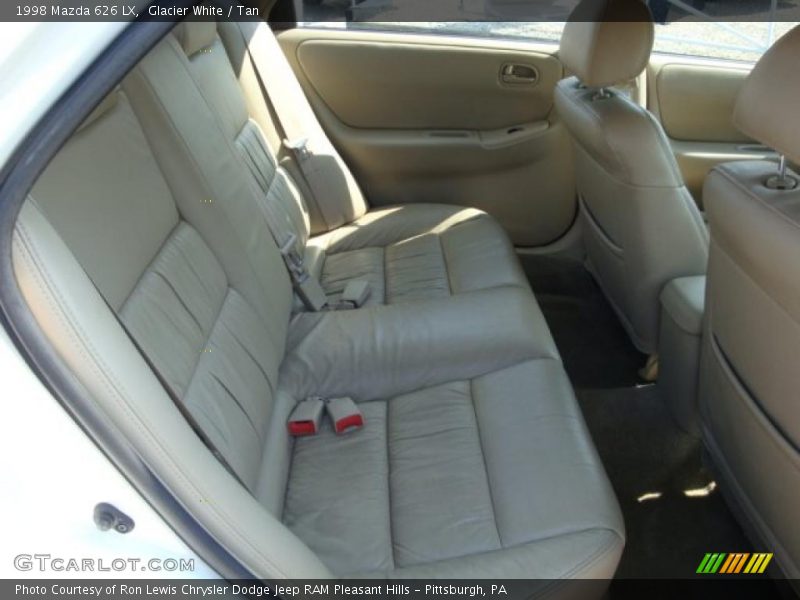 Glacier White / Tan 1998 Mazda 626 LX