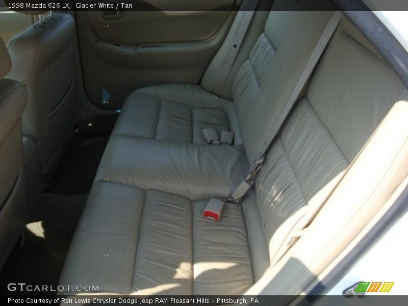 Glacier White / Tan 1998 Mazda 626 LX