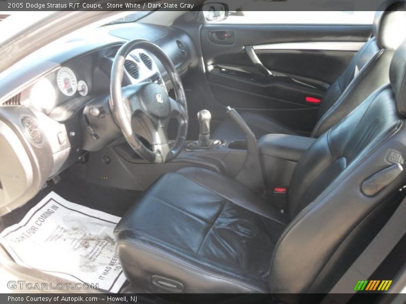 Stone White / Dark Slate Gray 2005 Dodge Stratus R/T Coupe