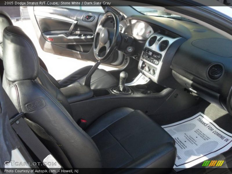 Stone White / Dark Slate Gray 2005 Dodge Stratus R/T Coupe