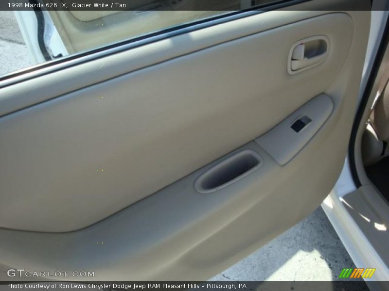 Glacier White / Tan 1998 Mazda 626 LX