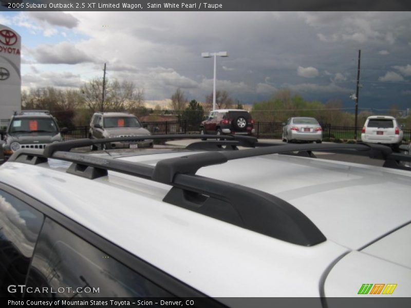 Satin White Pearl / Taupe 2006 Subaru Outback 2.5 XT Limited Wagon