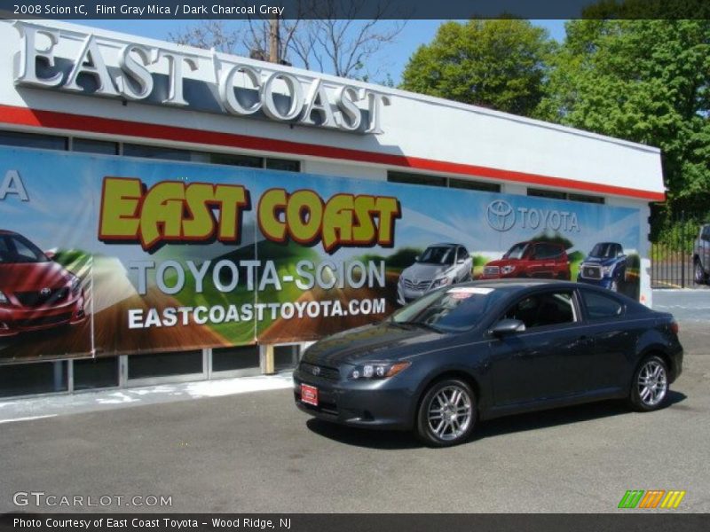 Flint Gray Mica / Dark Charcoal Gray 2008 Scion tC