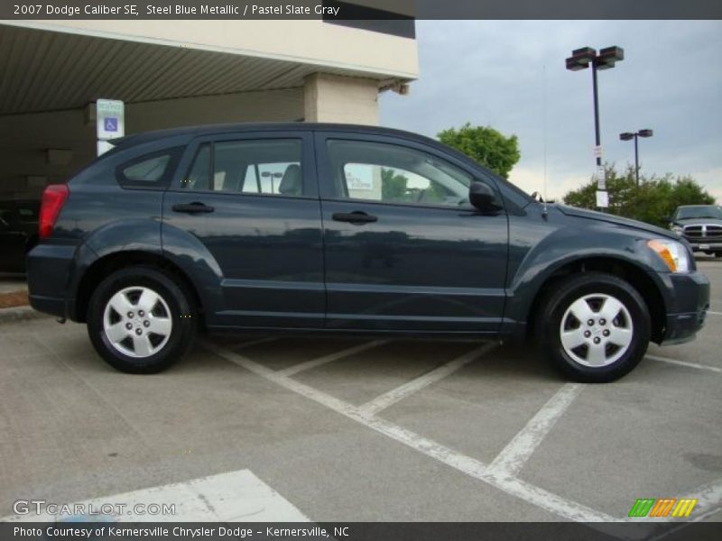Steel Blue Metallic / Pastel Slate Gray 2007 Dodge Caliber SE
