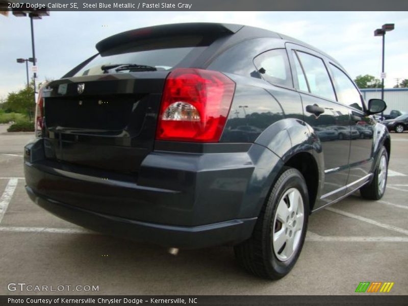 Steel Blue Metallic / Pastel Slate Gray 2007 Dodge Caliber SE
