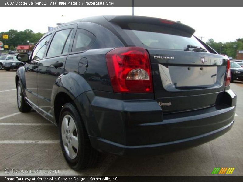 Steel Blue Metallic / Pastel Slate Gray 2007 Dodge Caliber SE