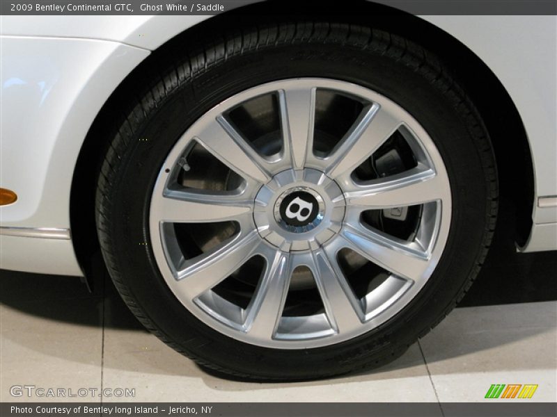 Ghost White / Saddle 2009 Bentley Continental GTC