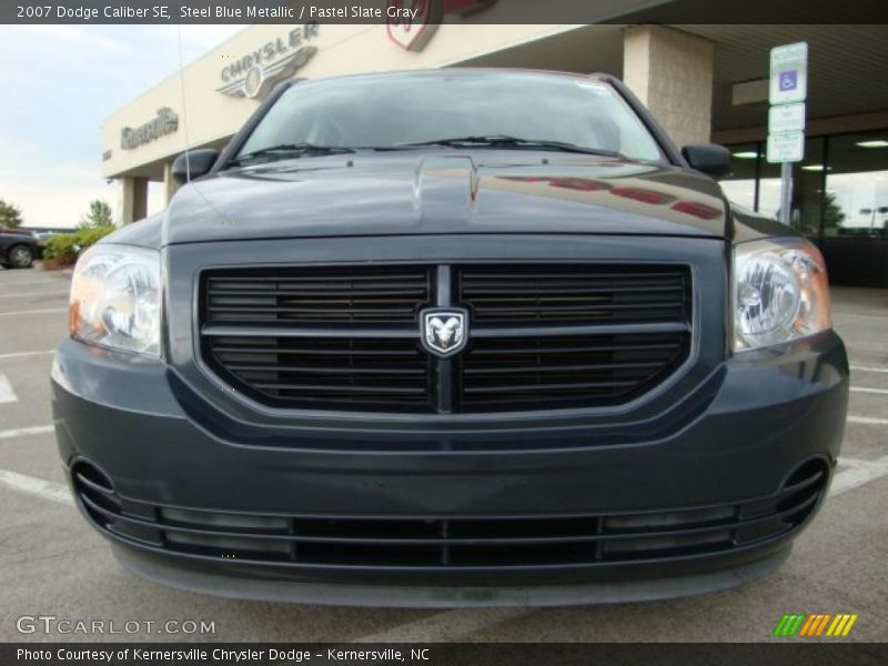 Steel Blue Metallic / Pastel Slate Gray 2007 Dodge Caliber SE