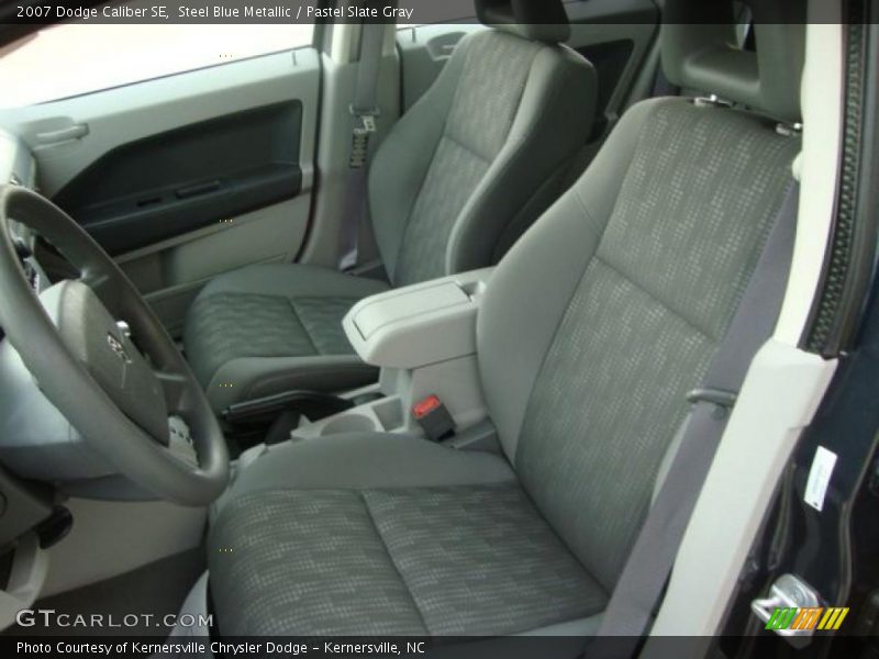 Steel Blue Metallic / Pastel Slate Gray 2007 Dodge Caliber SE