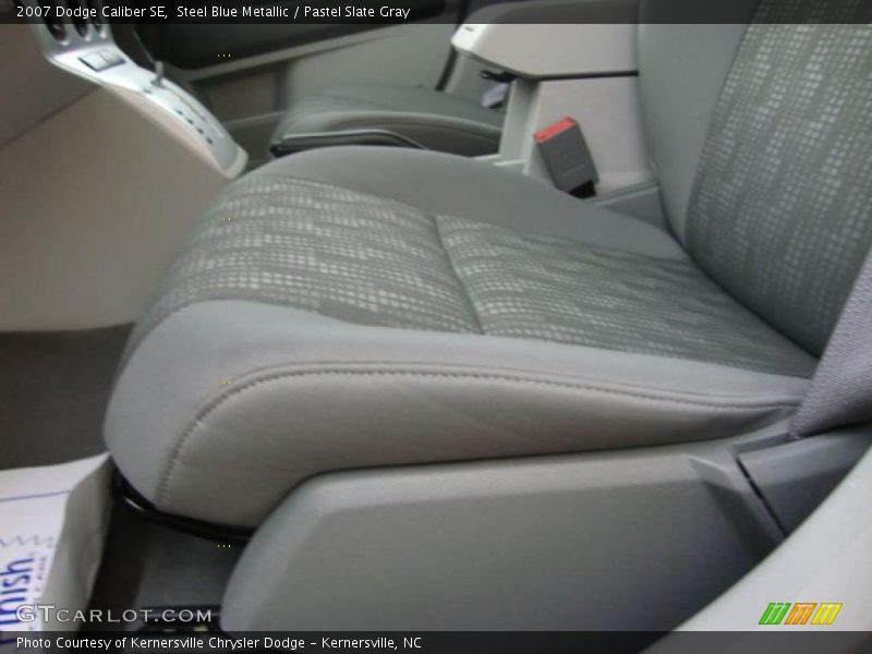 Steel Blue Metallic / Pastel Slate Gray 2007 Dodge Caliber SE