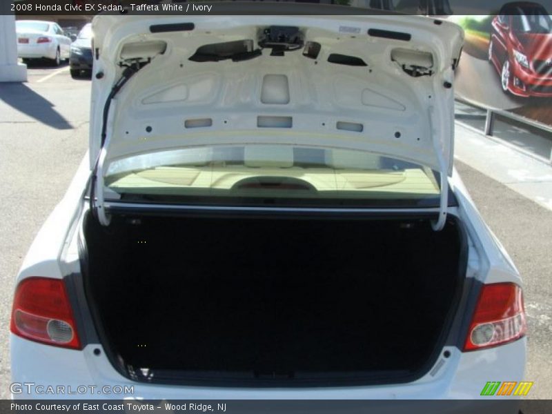 Taffeta White / Ivory 2008 Honda Civic EX Sedan