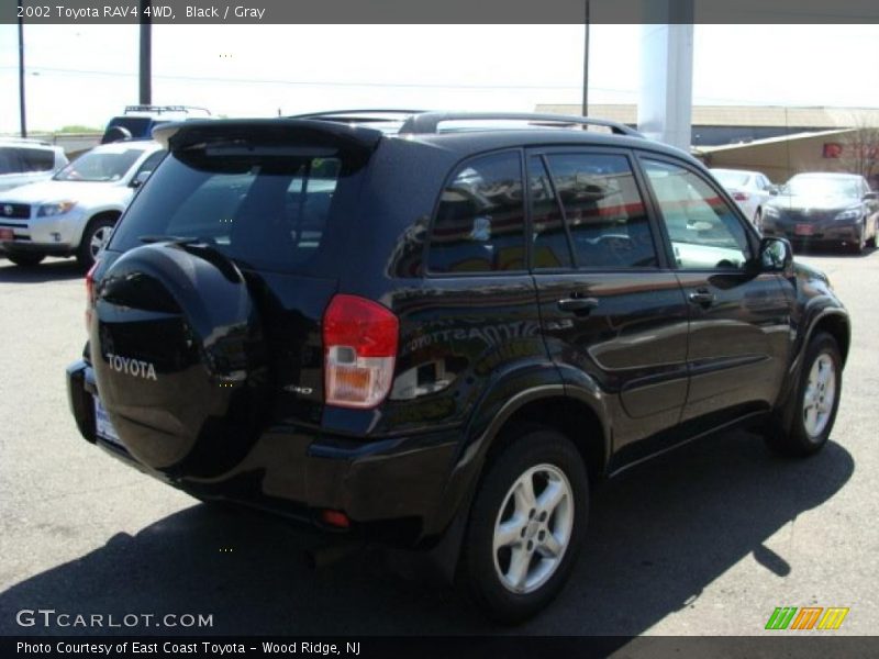 Black / Gray 2002 Toyota RAV4 4WD