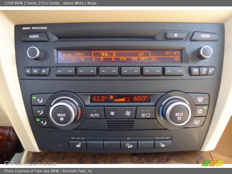 Alpine White / Beige 2008 BMW 3 Series 335xi Sedan