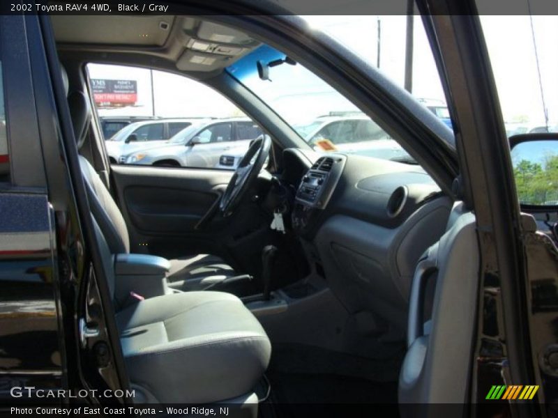 Black / Gray 2002 Toyota RAV4 4WD