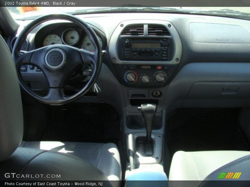 Black / Gray 2002 Toyota RAV4 4WD