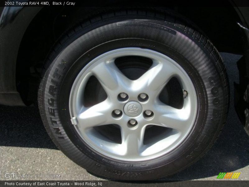 Black / Gray 2002 Toyota RAV4 4WD