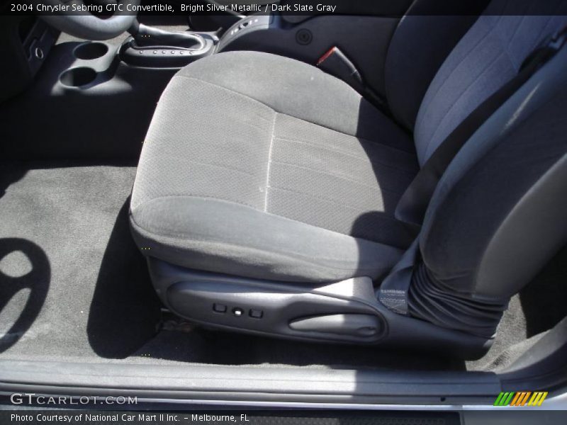 Bright Silver Metallic / Dark Slate Gray 2004 Chrysler Sebring GTC Convertible