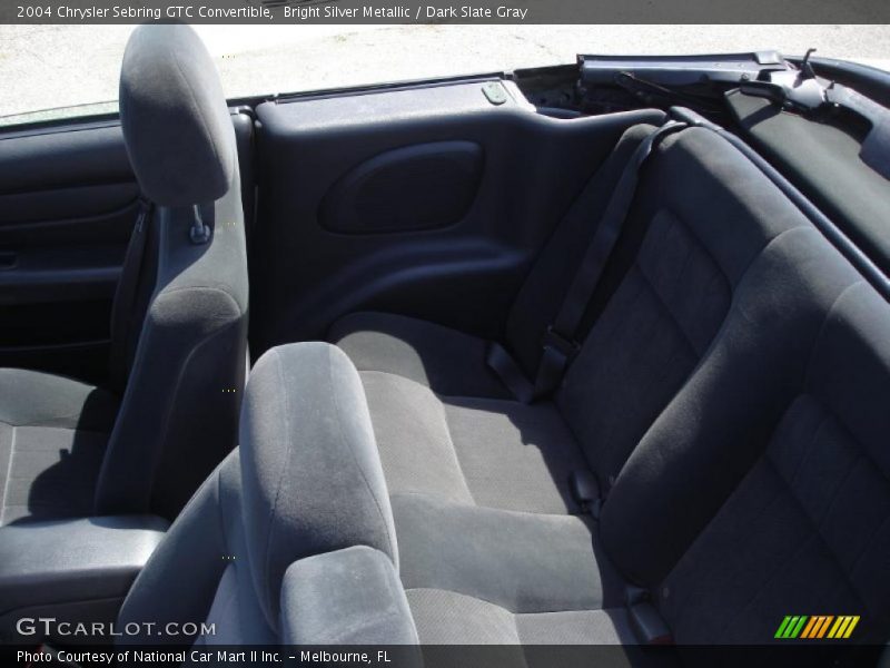 Bright Silver Metallic / Dark Slate Gray 2004 Chrysler Sebring GTC Convertible