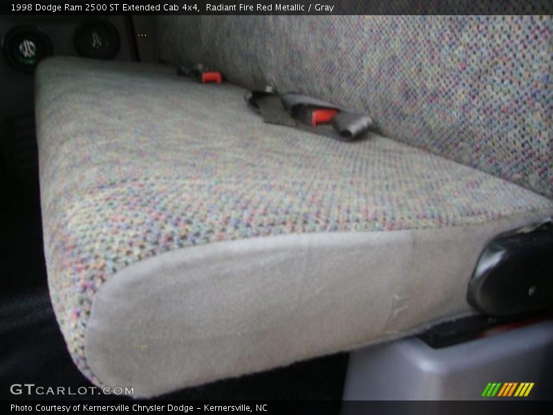 Radiant Fire Red Metallic / Gray 1998 Dodge Ram 2500 ST Extended Cab 4x4