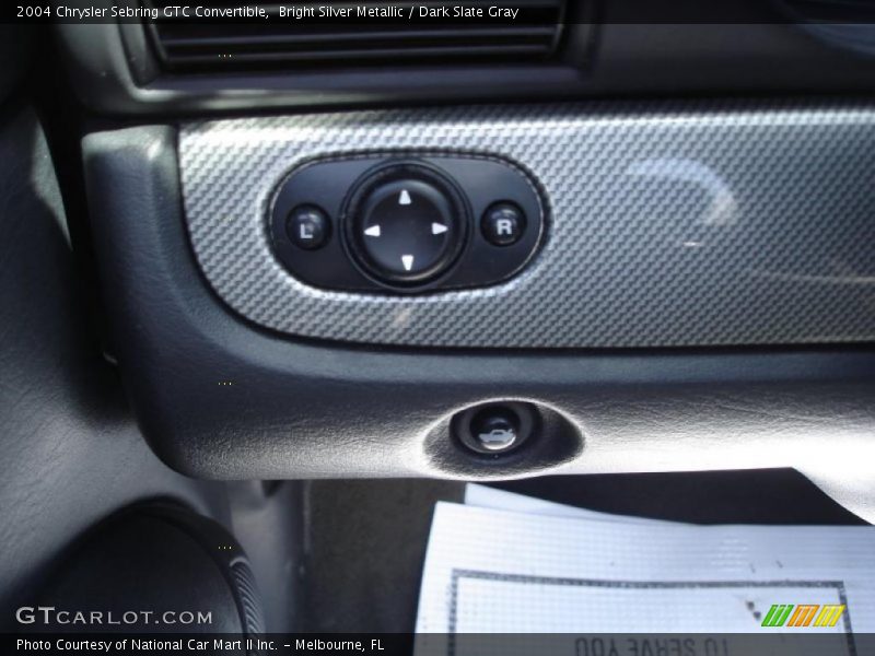 Bright Silver Metallic / Dark Slate Gray 2004 Chrysler Sebring GTC Convertible