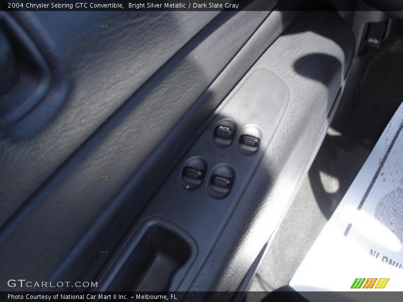 Bright Silver Metallic / Dark Slate Gray 2004 Chrysler Sebring GTC Convertible