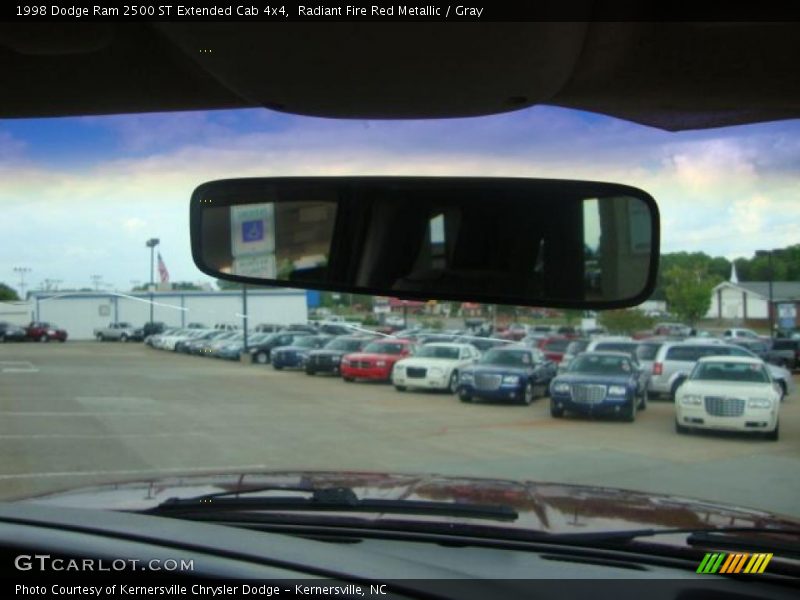 Radiant Fire Red Metallic / Gray 1998 Dodge Ram 2500 ST Extended Cab 4x4